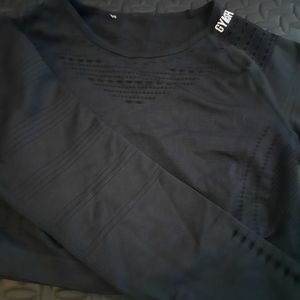 Gymshark long sleeve crop top